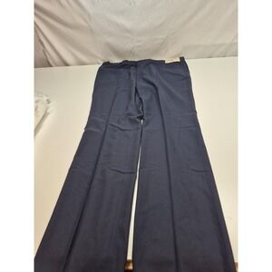 VTG Racquet Club Dress Pants Mens 48x36 Blue Wool Flat Front Unhemmed USA NWT
